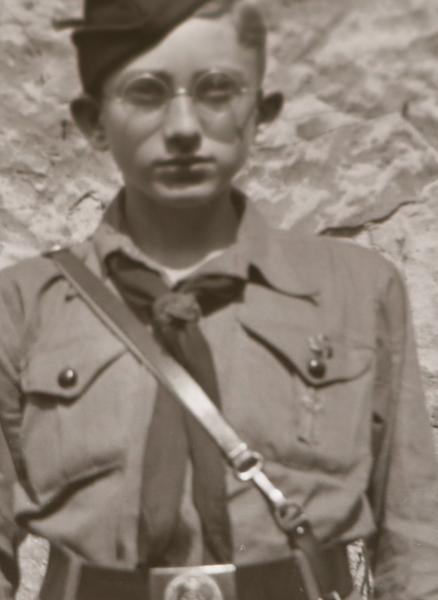 zwei alte Negative - Hitlerjugend - Pimpfe - Jungvolk